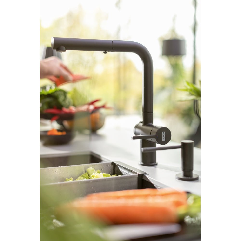 Active Twist Auszugsbrause Black Matt 115.0669.769 - MEGART