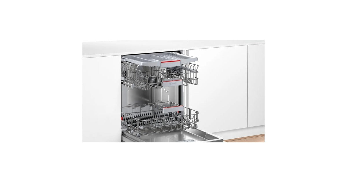 Geschirrspüler SMI4EVS08E, Bosch Serie 4, Edelstahl (gebürstet) - MEGART