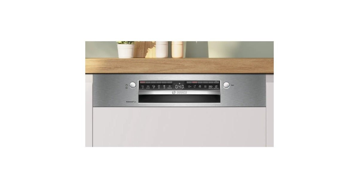 Geschirrspüler SMI4EVS08E, Bosch Serie 4, Edelstahl (gebürstet) - MEGART