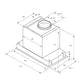 Haier HAPY9CBS6BVOCLC Wandmontiert Schwarz 690 m³/h - MEGART