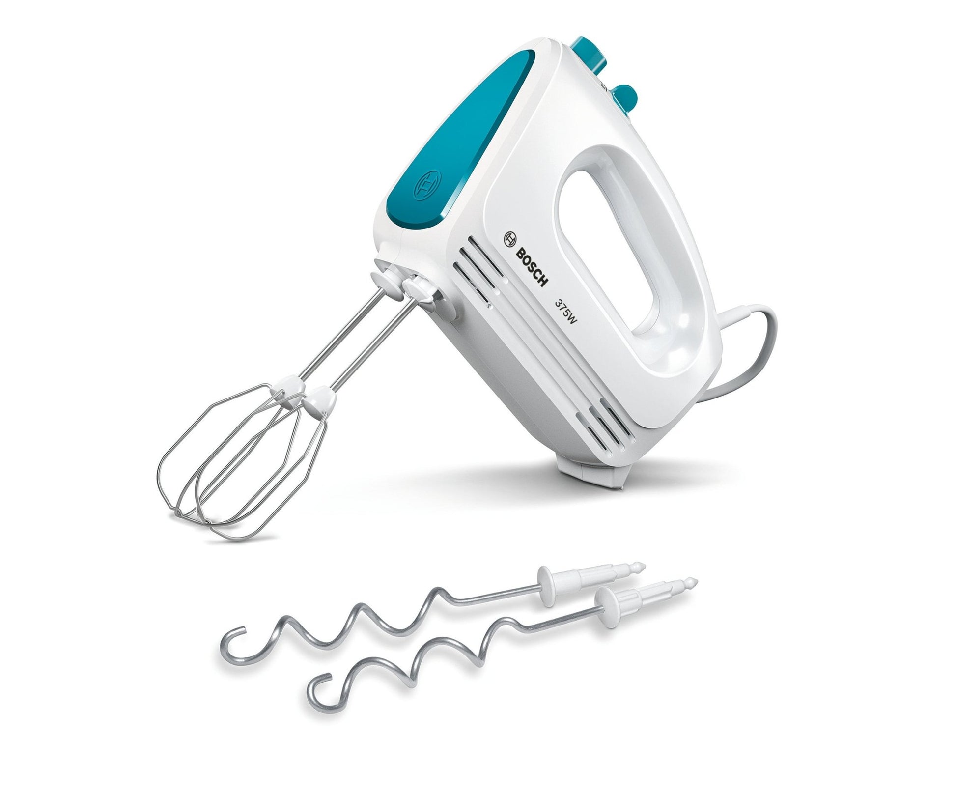 Handrührer, CleverMixx FUN, 375 W, Weiss, Blau, MFQ2210D - MEGART