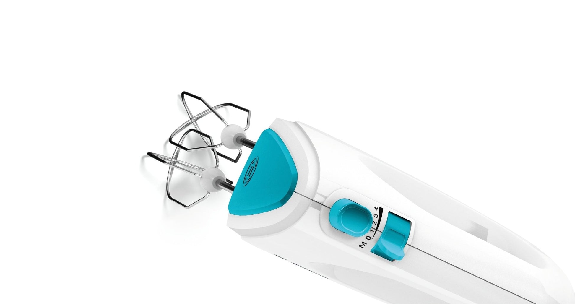Handrührer, CleverMixx FUN, 375 W, Weiss, Blau, MFQ2210D - MEGART