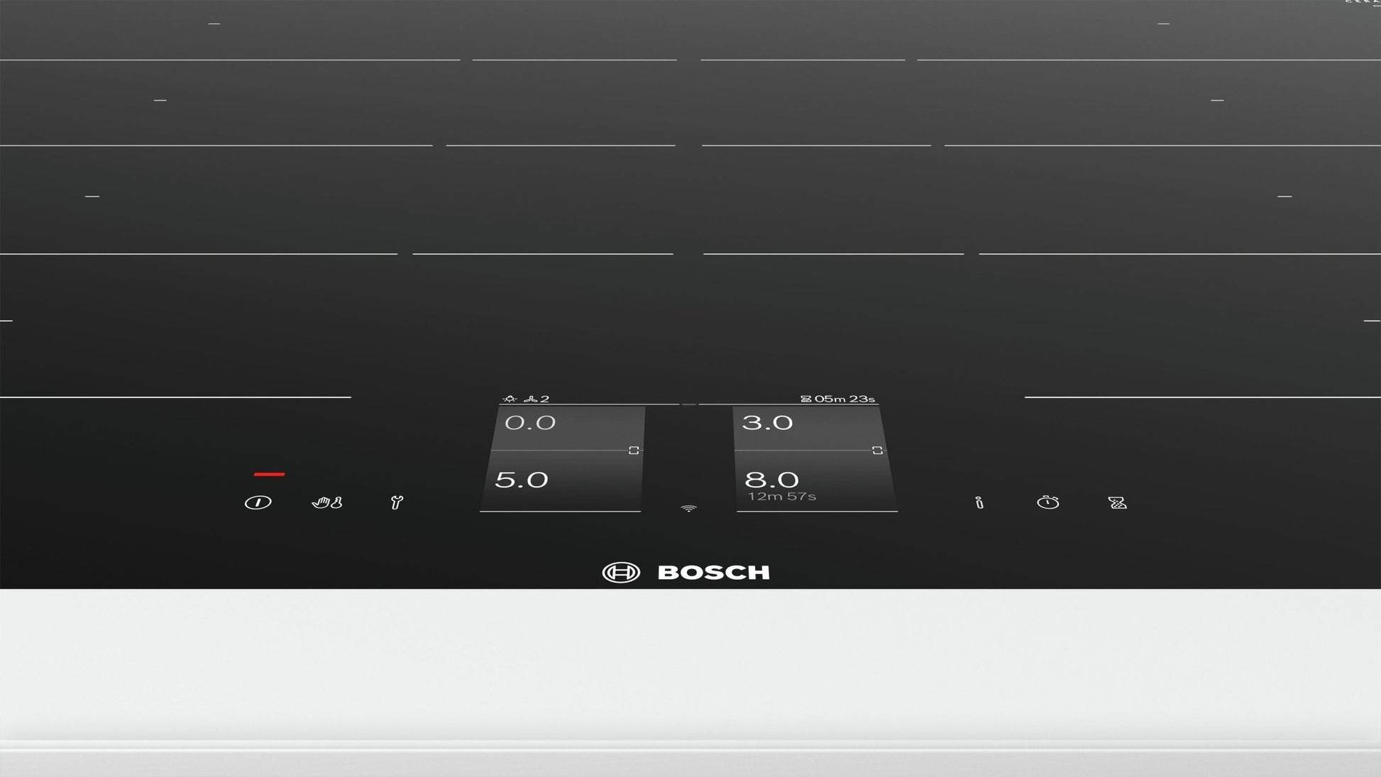 Serie 8, Induktionskochfeld, 80 cm, Schwarz PXY801KW1E - MEGART