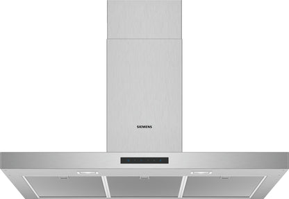 iQ300, Wandhaube, 90 cm, Edelstahl LC96BBM50 - MEGART