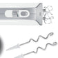 Handrührer, Styline, 500 W, Weiss, silber, MFQ4080 - MEGART