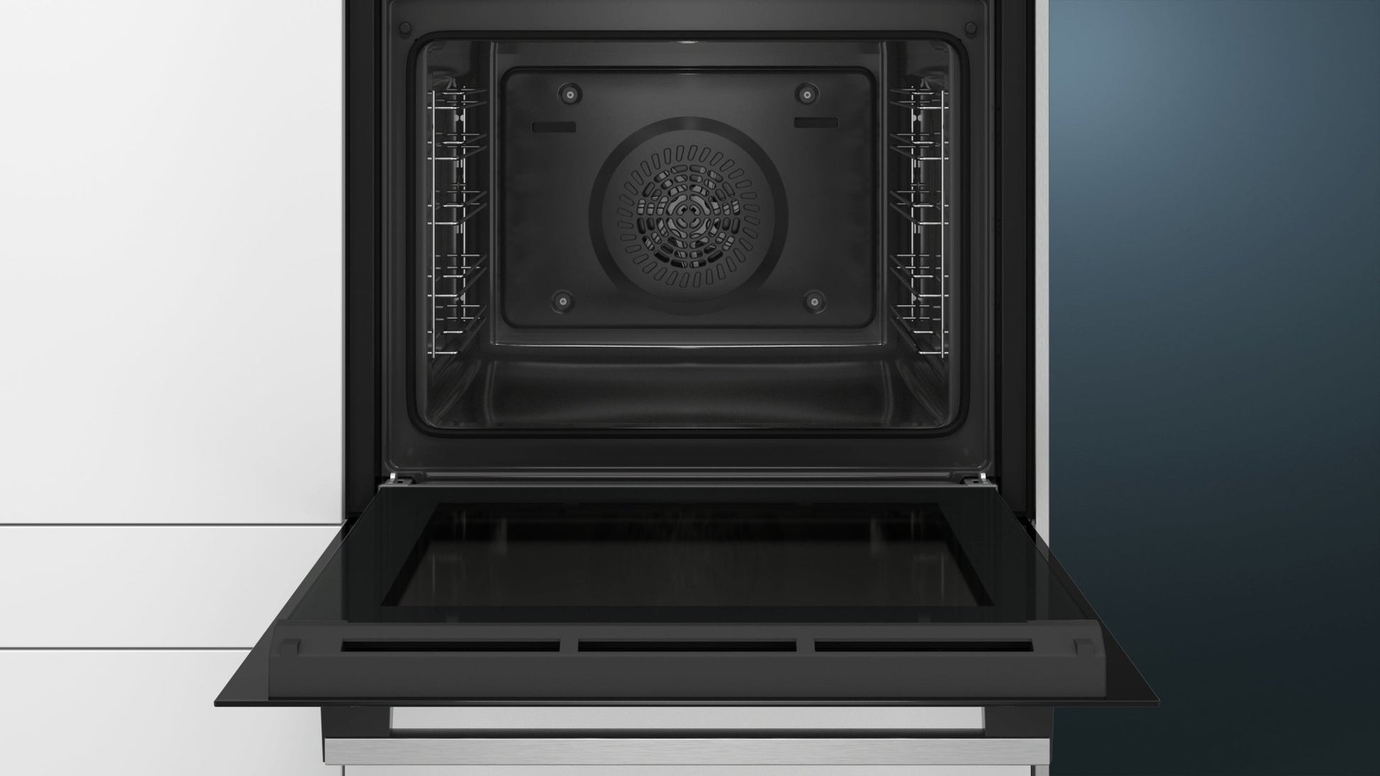 iQ100, Einbaubackofen, 60 x 60 cm, Edelstahl HB510ABR1 - MEGART