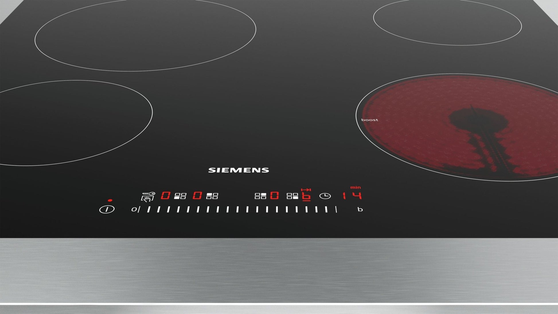 iQ100, Elektrokochfeld, 60 cm, Schwarz ET601FEP1C - MEGART