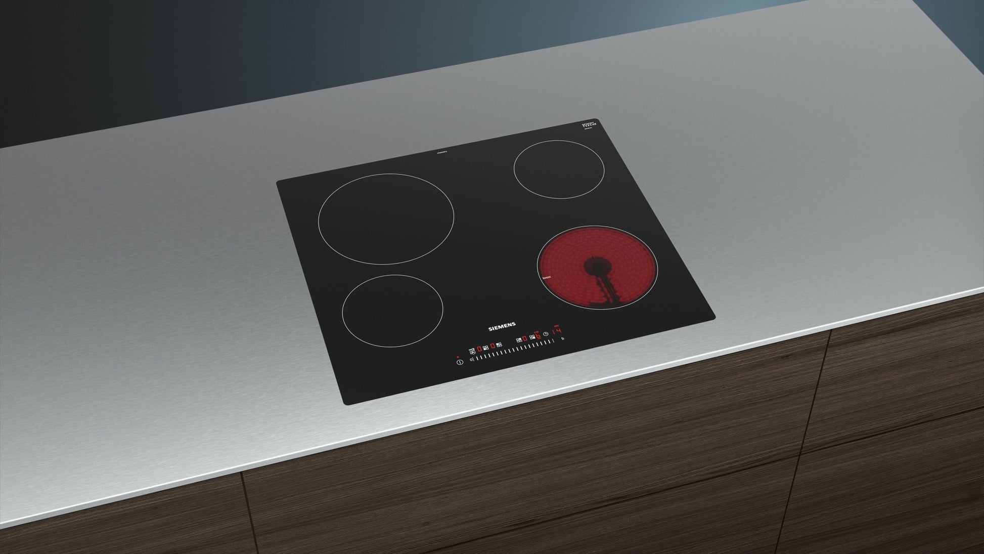 iQ100, Elektrokochfeld, 60 cm, Schwarz ET601FEP1C - MEGART