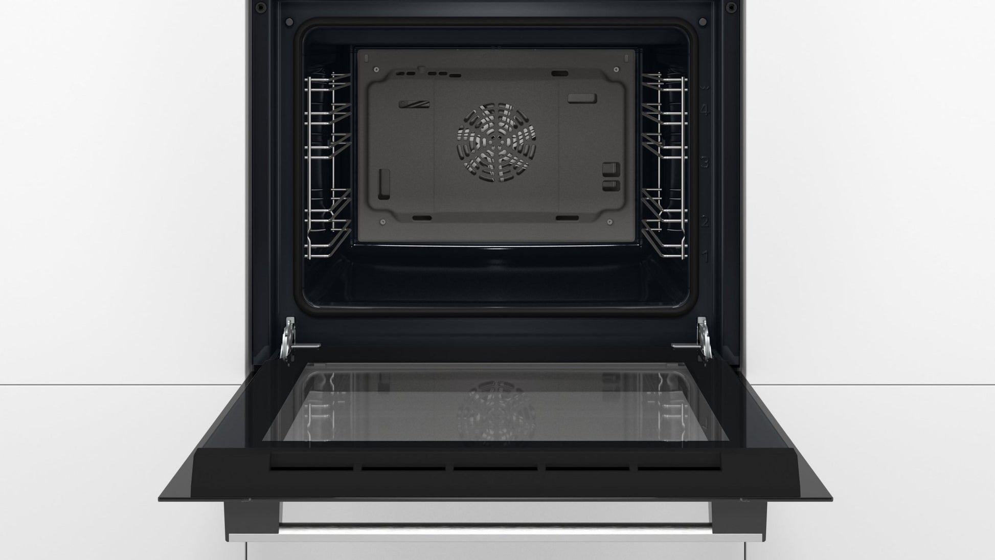 Serie 2, Einbaubackofen, 60 x 60 cm, Schwarz HBF133BA0 - MEGART