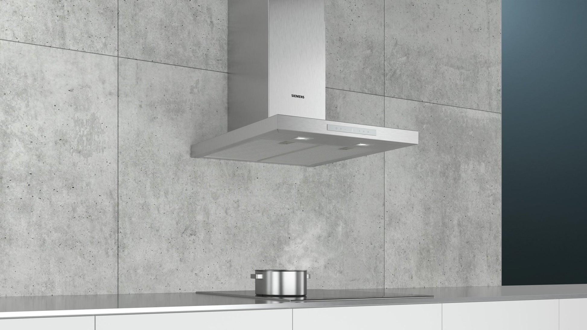 iQ500, Wandhaube, 60 cm, Edelstahl LC67BCP50 - MEGART