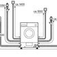 iQ500, Einbau - Waschtrockner, 7/4 kgm, WK14D543CH - MEGART
