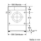 iQ500, Einbau - Waschtrockner, 7/4 kgm, WK14D543CH - MEGART