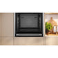 Backofen B64FS31N0, N 90, Edelstahl - MEGART