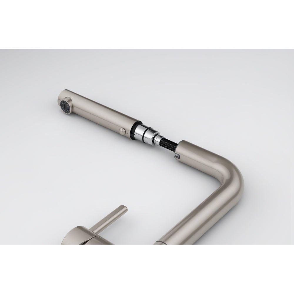 Active Twist Auszugsbrause Edelstahl - optik 115.0653.505 - MEGART