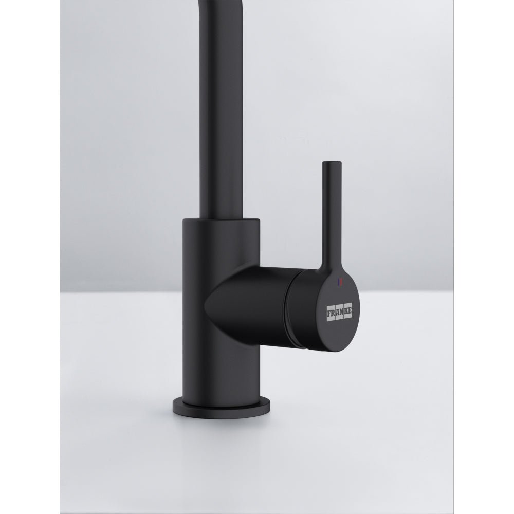 Lina Schwenkauslauf Black Matt 115.0693.393 - MEGART