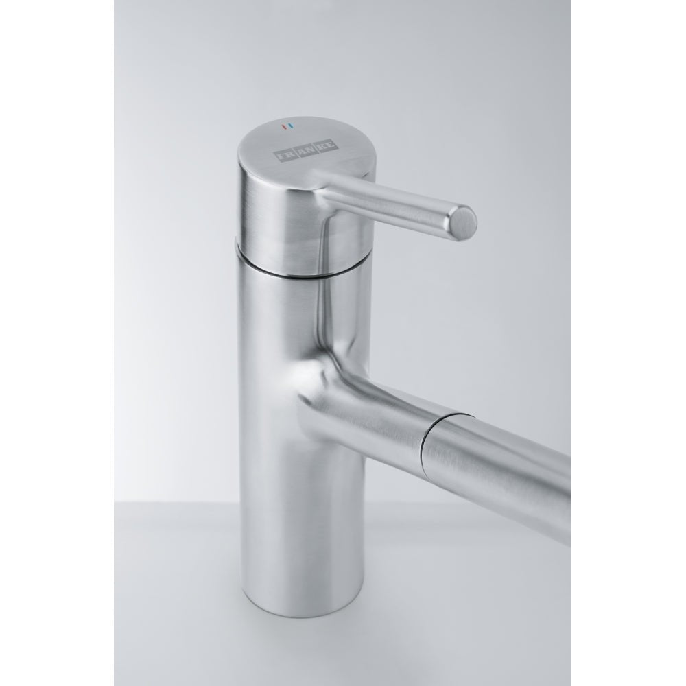 Taros Neo Vorfenster Zugauslauf Edelstahl 115.0596.384 - MEGART