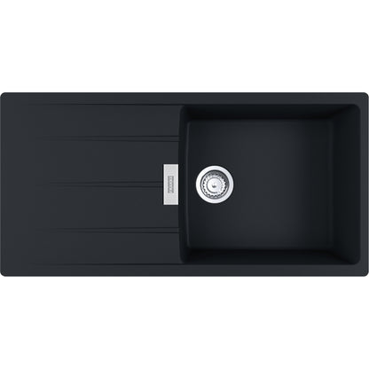 Centro CNG 611 - 100 Fragranite Black Matt 114.0682.505 - MEGART