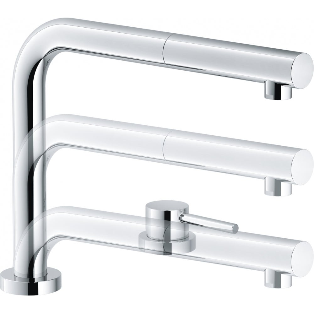 Active Window Vorfenster Zugauslauf Chrom 115.0486.978 - MEGART