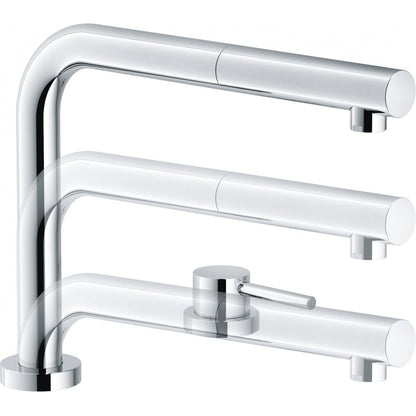 Active Window Vorfenster Zugauslauf Chrom 115.0486.978 - MEGART