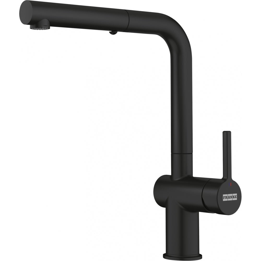 Active Auszugsbrause Black Matt 115.0653.382 - MEGART