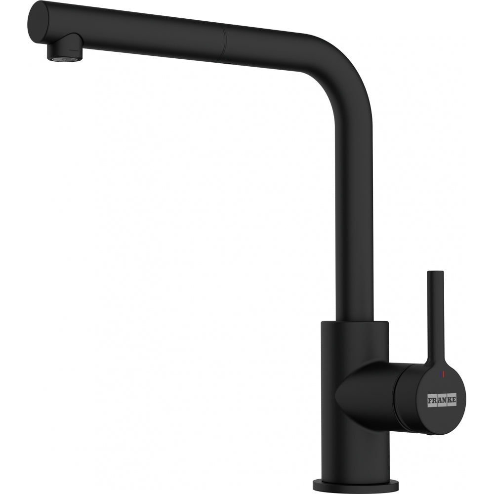 Lina Zugauslauf Black Matt 115.0712.435 - MEGART