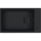 Kubus 2 KNG 110 - 62 Fragranite Black Matt 125.0685.162 - MEGART
