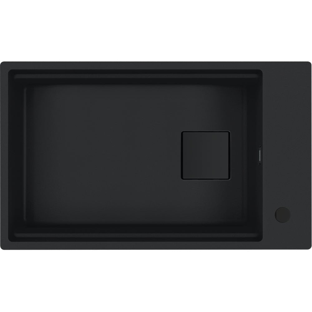 Kubus 2 KNG 110 - 62 Fragranite Black Matt 125.0714.201 - MEGART