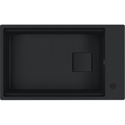 Kubus 2 KNG 110 - 62 Fragranite Black Matt 125.0714.201 - MEGART