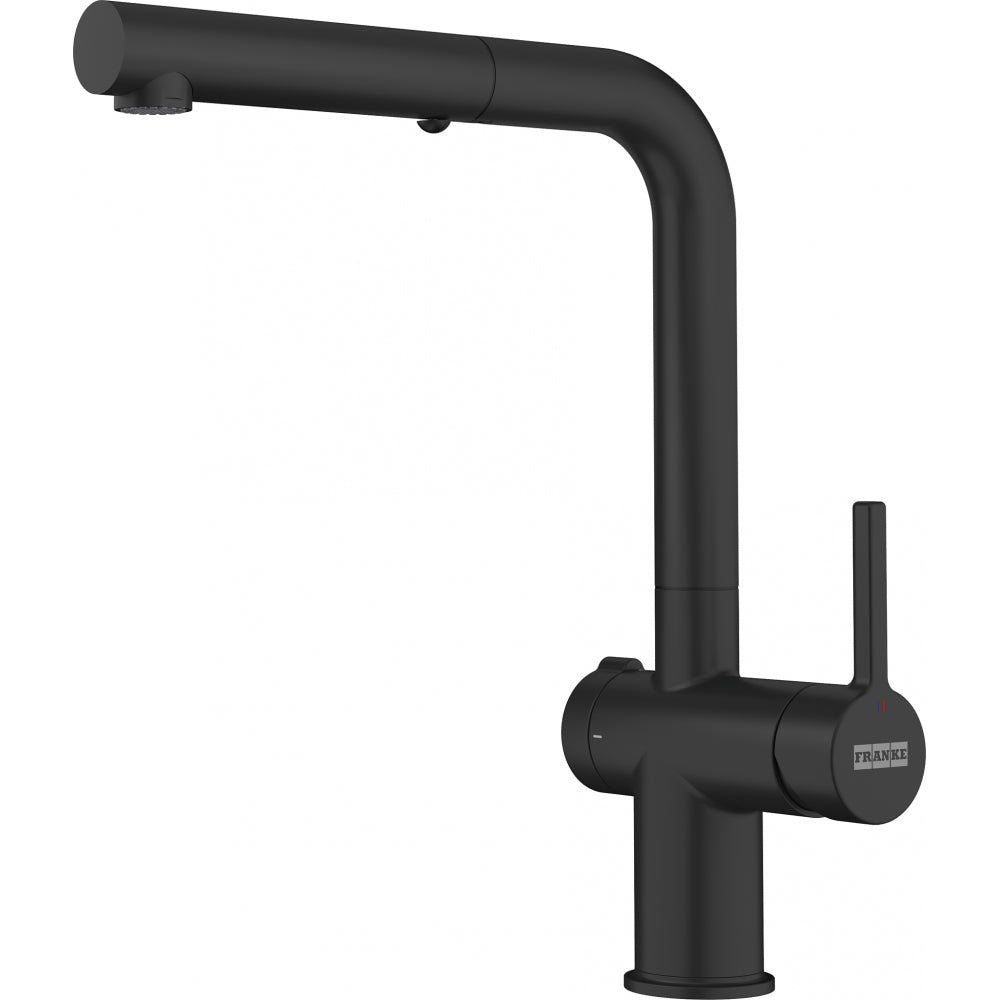 Active Twist Auszugsbrause Black Matt 115.0669.769 - MEGART