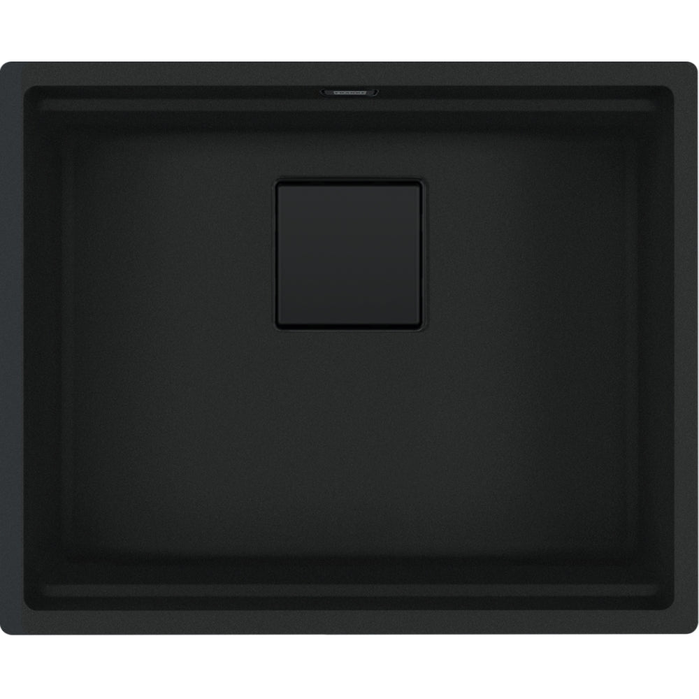 Kubus 2 KNG 110 - 52 Fragranite Black Matt 125.0714.202 - MEGART