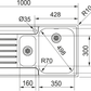 Argos AGX 651 - 100 Edelstahl Gebürstet 101.0671.675 - MEGART