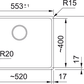 Maris MRG 110 - 52 Fragranite Black Matt 125.0714.205 - MEGART