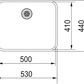 Largo LAX 210 - 50 Edelstahl Gebürstet 127.0714.085 - MEGART