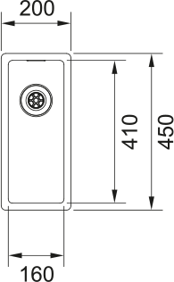 Box BXX 210 - 16 Edelstahl Gebürstet 127.0671.549 - MEGART