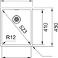 Box BXX 210 - 34 Edelstahl Gebürstet 127.0635.413 - MEGART