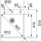 Box BXX 210 - 40 Edelstahl Gebürstet 127.0693.462 - MEGART