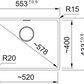 Maris MRG 110 - 52 Fragranite Black Matt 125.0683.234 - MEGART