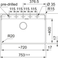 Maris MRG 210 - 72 Fragranite Onyx 135.0683.039 - MEGART