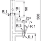 Centinox Auszugsbrause Edelstahl 115.0547.855 - MEGART