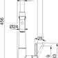 Icon Auszugsbrause Black Matt 115.0690.598 - MEGART