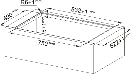 Haube FMA 8391R HI 340.0705.336 - MEGART