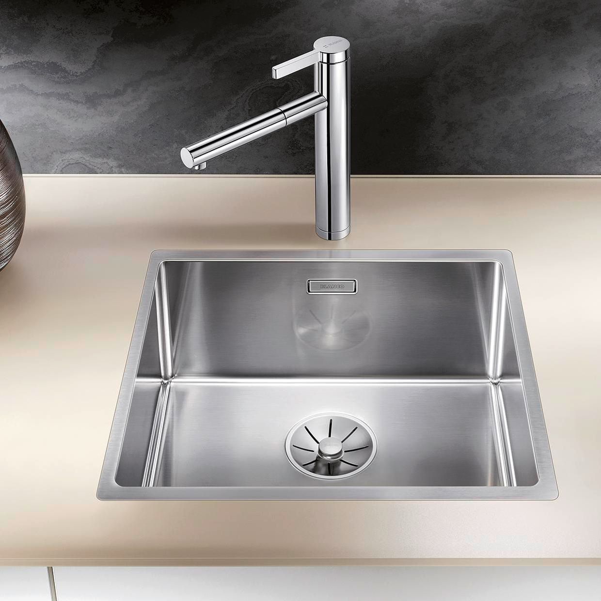 BLANCO CLARON 450 - IF Edelstahl Seidenglanz - MEGART