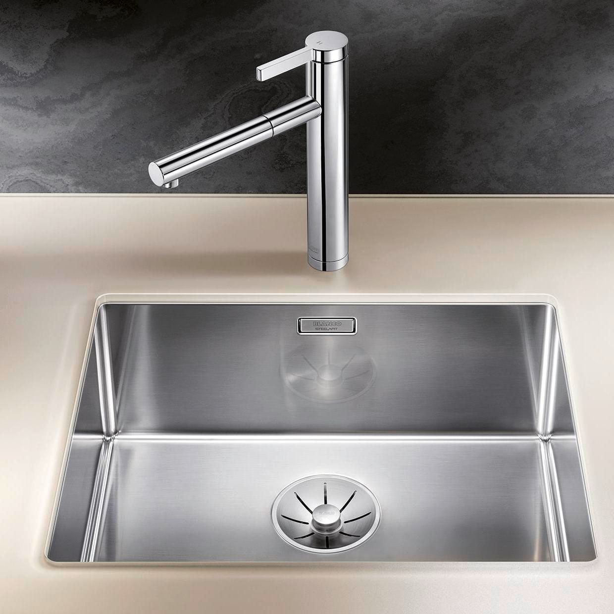 BLANCO CLARON 500 - U Edelstahl Seidenglanz - MEGART