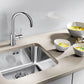 BLANCO SUPRA 400 - U Edelstahl Bürstfinish - MEGART