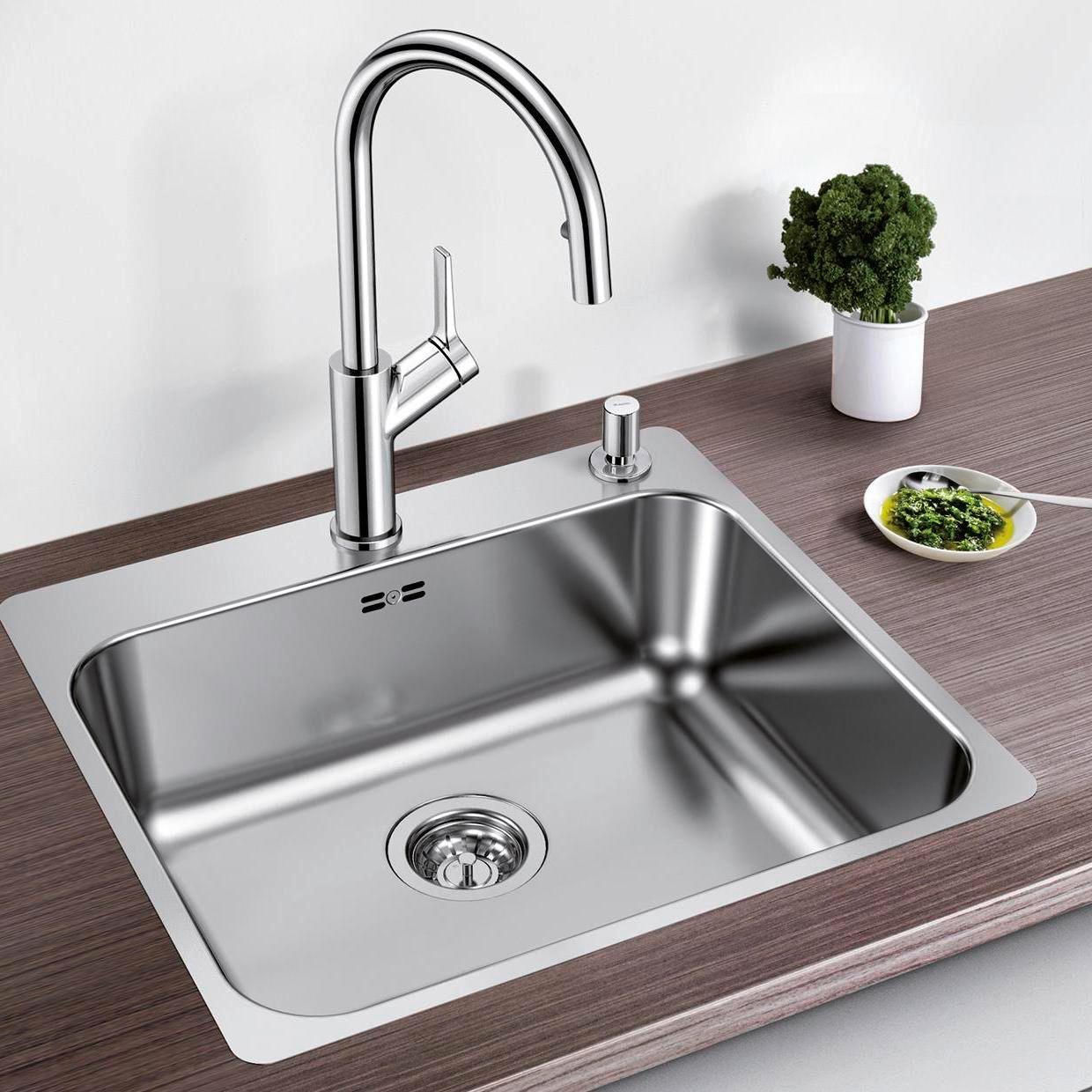 BLANCO SUPRA 500 - IF/A R12 Edelstahl Bürstfinish - MEGART