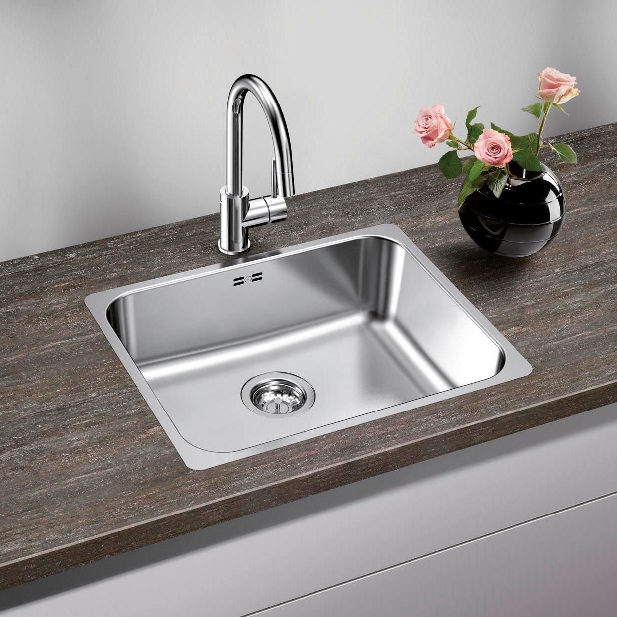 BLANCO SUPRA 500 - IF R12 Edelstahl Bürstfinish - MEGART