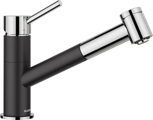 BLANCO KANO - S Vario silgranitschwarz/chrom - MEGART