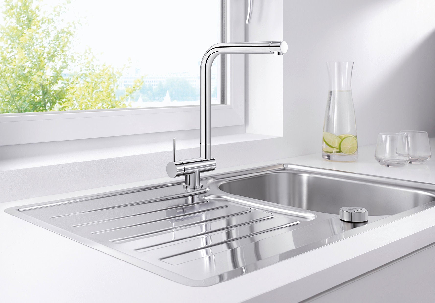 BLANCO LARESSA - F Hebel links chrom - MEGART