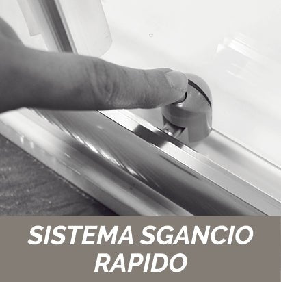 Runde Duschkabine Transparent Crystal Essential Line - MEGART