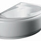 Eckbadewanne Mod. Grazia mit Paneel - MEGART